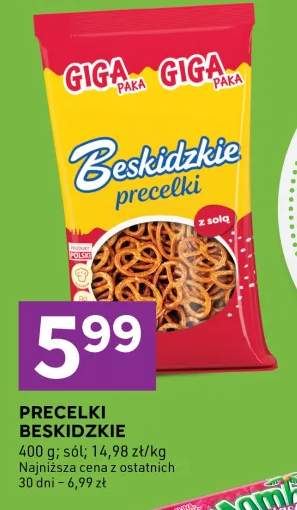 Precelki Beskidzkie z solą