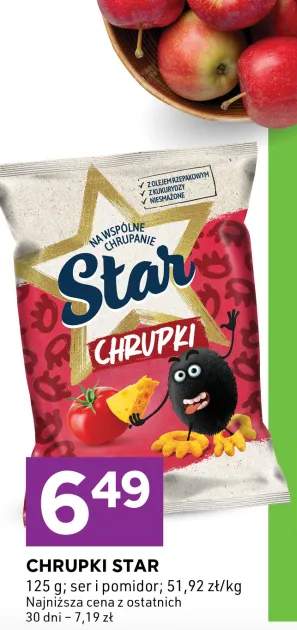 Chrupki Star ser i pomidor