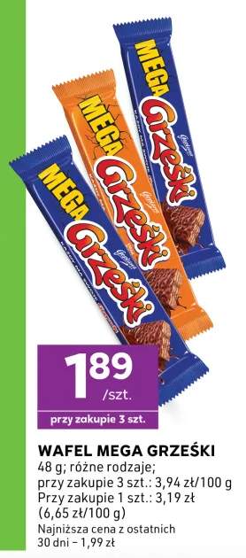 Wafel Mega Grześki