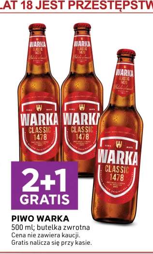 Piwo Warka Classic