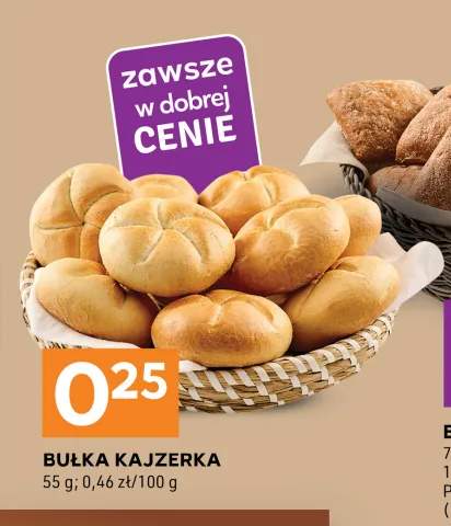 Bułka kajzerka