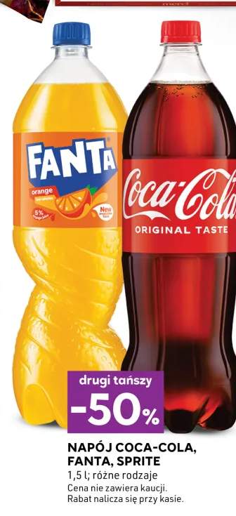 Napój Coca-Cola, Fanta, Sprite