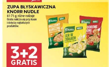 Zupa błyskawiczna Knorr Nudle pomidorowe łagodne