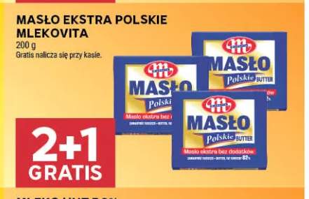 Masło ekstra polskie Mlekovita