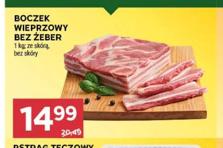 Boczek wieprzowy bez żeber ze skórą bez skóry