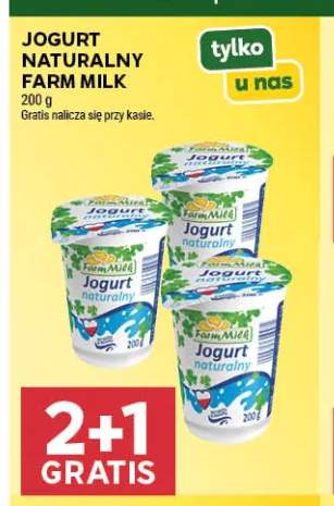 Jogurt naturalny Farm Milk
