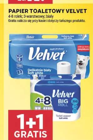 Papier toaletowy Velvet 3-warstwowy biały