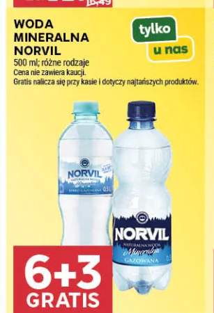 Woda mineralna Norvil