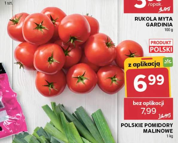 Pomidory malinowe polskie