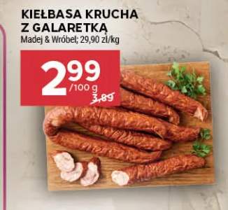 Kiełbasa krucha z galaretką Madej & Wróbel