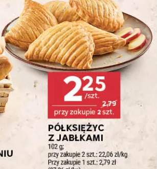 Półksiężyc z jabłkami