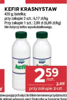 Kefir Krasnystaw butelka