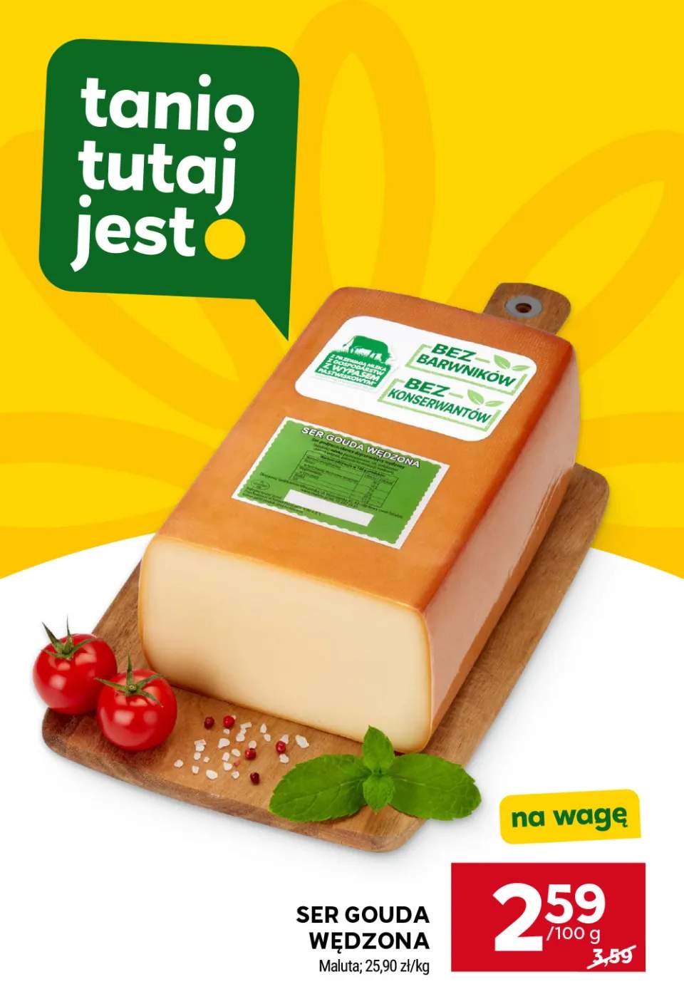Ser Gouda wędzona Maluta