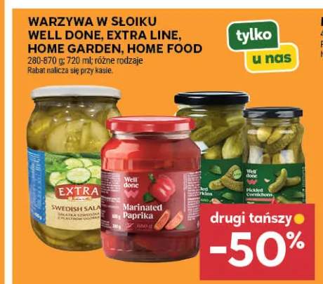 Warzywa w słoiku Home Garden