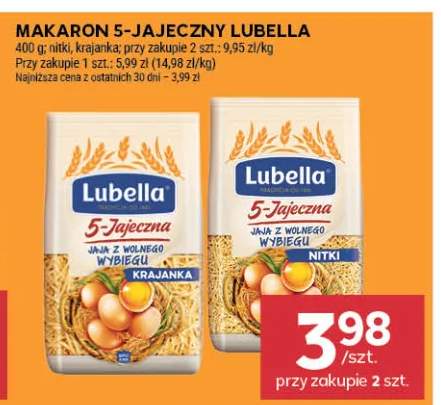 Makaron 5-jajeczny Lubella nitki