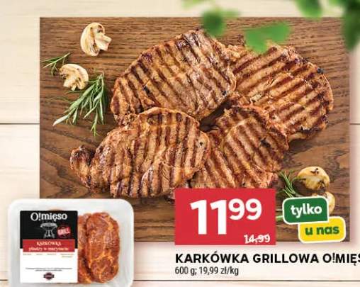 Karkówka grillowa O!Mięso