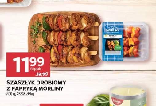 Szaszłyk drobiowy z papryką Morliny