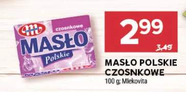 Masło polskie czosnkowe Mlekovita