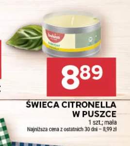 Świeca Citronella w puszce mała