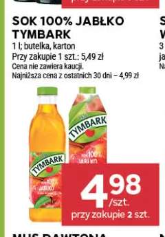 Sok 100% jabłko Tymbark