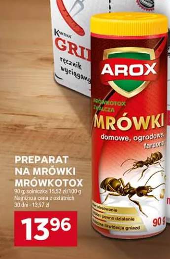 Preparat na mrówki Mrówkotox Arox solniczka