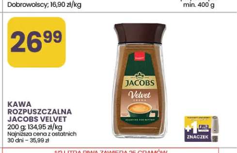 Kawa rozpuszczalna Jacobs Velvet