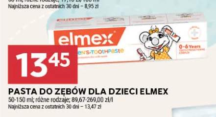 Pasta do zębów dla dzieci Elmex 0-6 Years