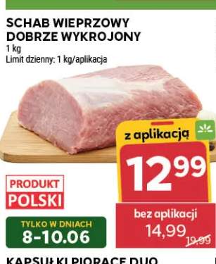 Schab wieprzowy dobrze wykrojony