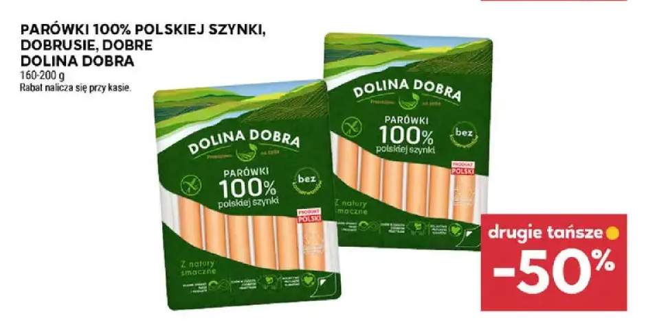 Parówki Dobrusie Dolina Dobra