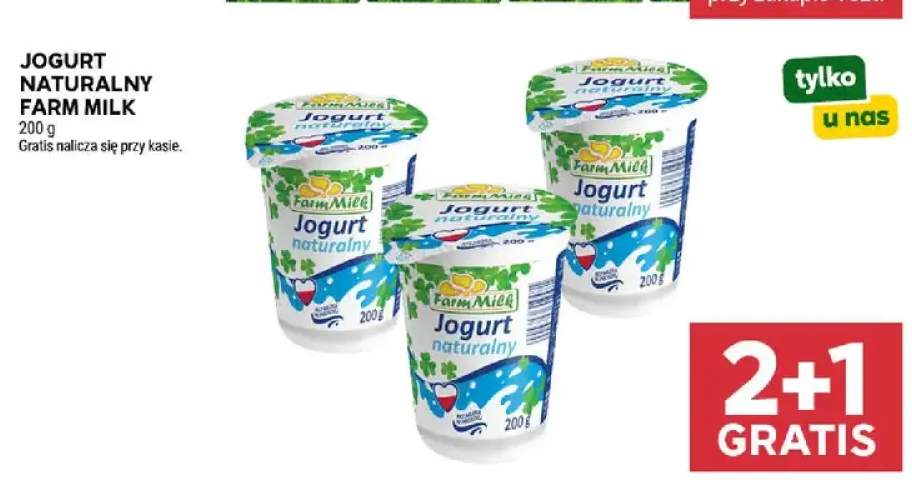 Jogurt naturalny Farm Milk