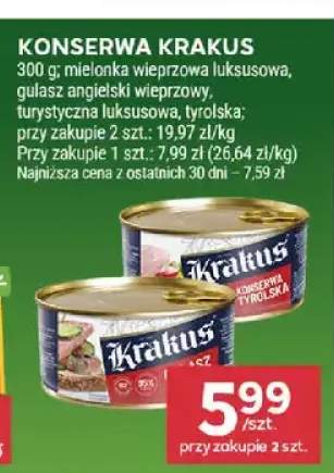 Konserwa Krakus turystyczna luksusowa