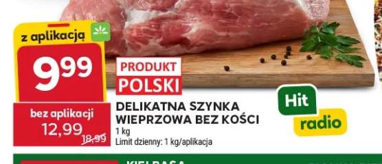 Delikatna szynka wieprzowa bez kości