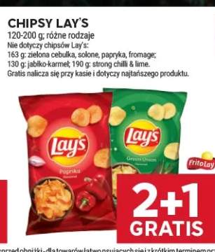 Chipsy Lay's solone +5 wariantów
