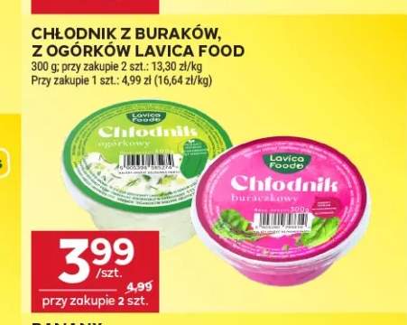 Chłodnik z buraków Lavica Food +1 wariant
