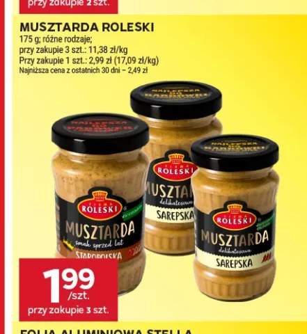 Musztarda Roleski Staropolska +2 warianty