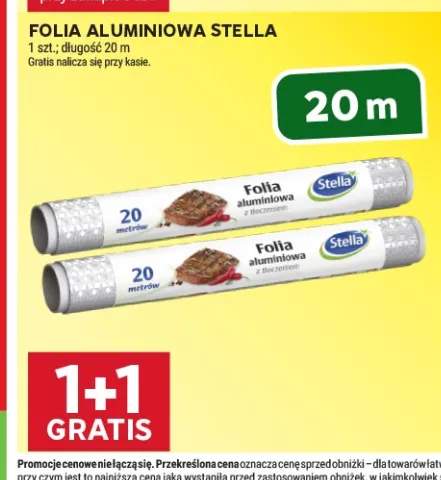 Folia aluminiowa Stella 20 m