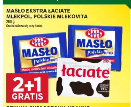 Masło ekstra Łaciate +1 wariant