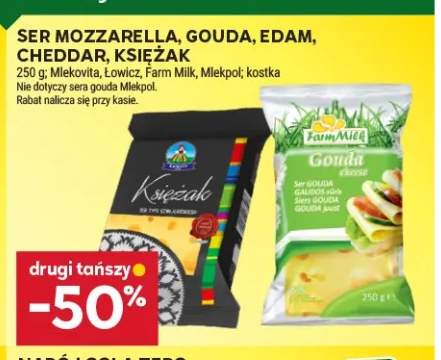 Ser mozzarella +4 warianty
