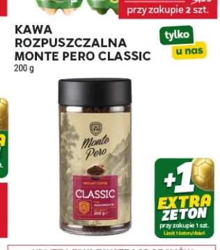 Kawa rozpuszczalna Monte Pero Classic