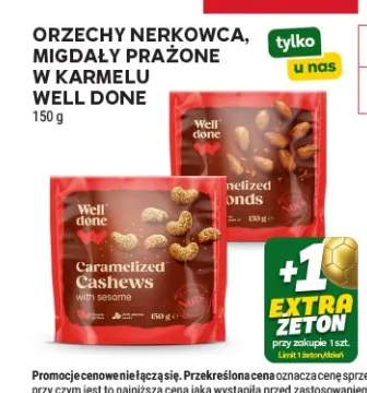 Orzechy nerkowca w karmelu Well Done +1 wariant