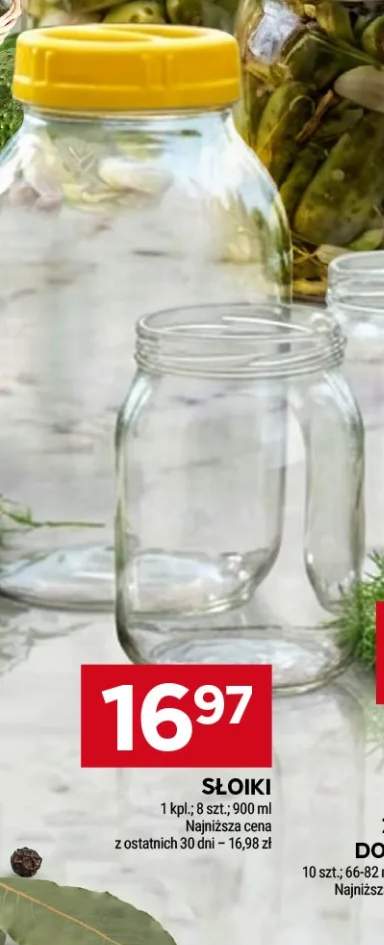 Słoiki 8-pak 900 ml
