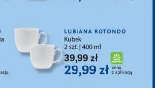 Kubek Lubiana Rotondo 2-pak 400 ml