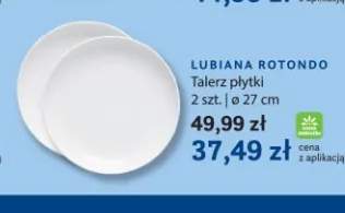 Talerz płytki Lubiana Rotondo 2-pak ø 27 cm