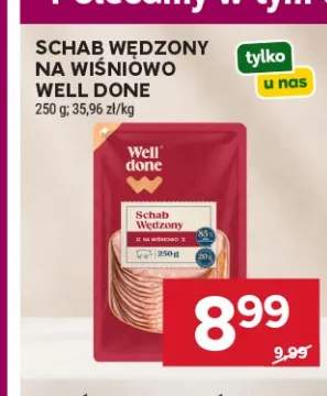 Schab wędzony na wiśniowo Well Done