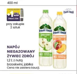 Napój niegazowany Żywiec Zdrój z nutą brzoskwini +1 wariant