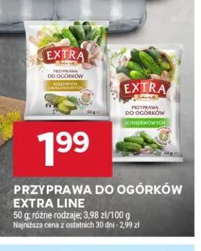 Przyprawa do ogórków konserwowych Extra Line +1 wariant
