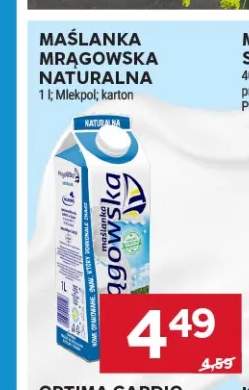 Maślanka Mrągowska naturalna