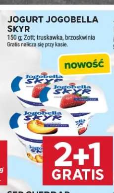 Jogurt Jogobella Skyr brzoskwinia +1 wariant
