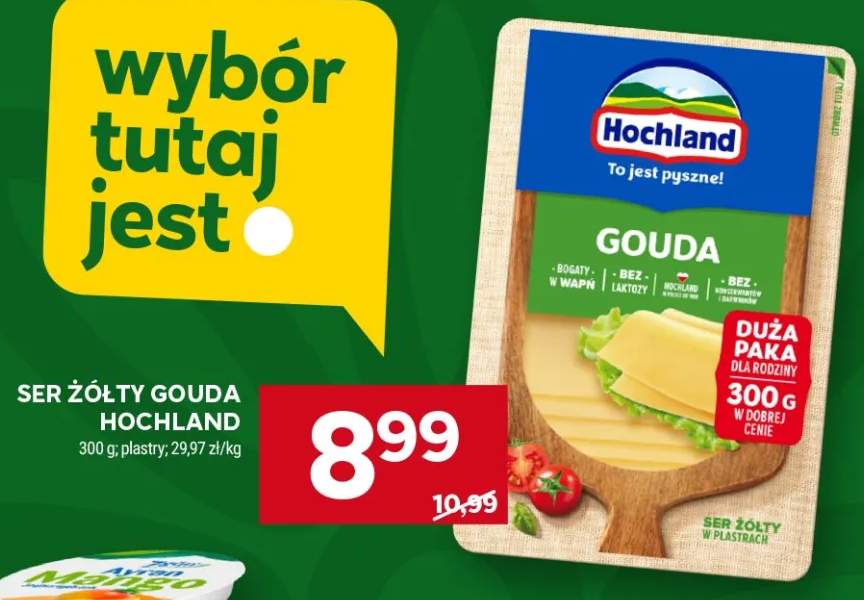 Ser żółty Gouda Hochland