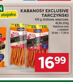 Kabanosy Exclusive Tarczyński